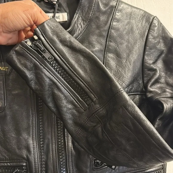 Re/Done leather moto jacket - Picture 13 of 16